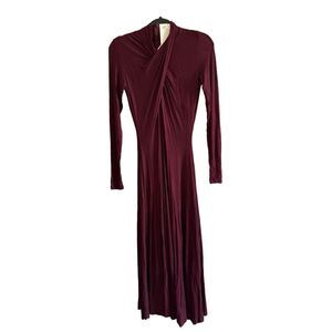 NWT Etcetera Wine Adorn Dress Size 00
